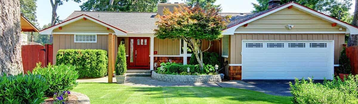 Rent-ready property management showing home with well manicured landscaping Bergan & Company Property Management Denver, Centennial, Colorado